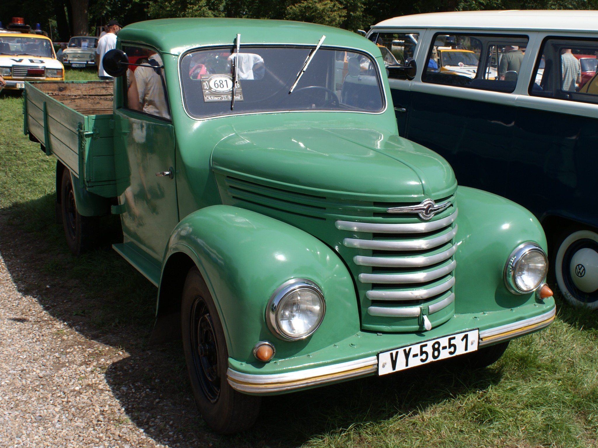 VY 58-51, Barkas V901 /2 (/3) Truck, facelift, 1957–1961