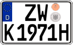 German license plate, Plates for oldtimers (type 