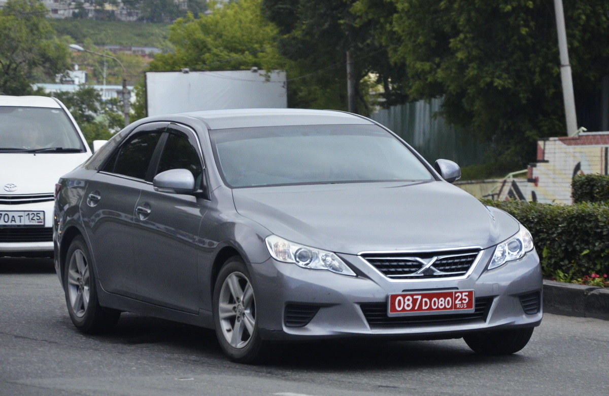 087 D 080 25, Toyota Mark X 