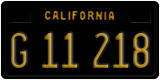 California, Commercial (A 12 345)