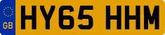 License plate of the United Kingdom, 2001 year system