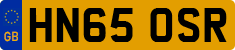 License plate of the United Kingdom, 2001 year system