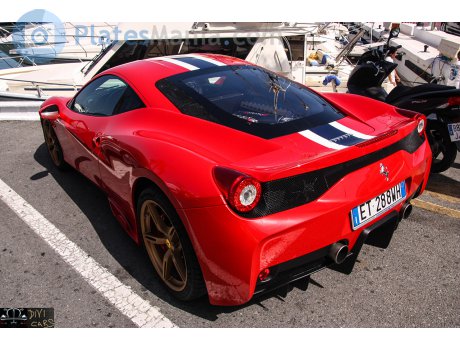 ET 288 WH, Ferrari 458