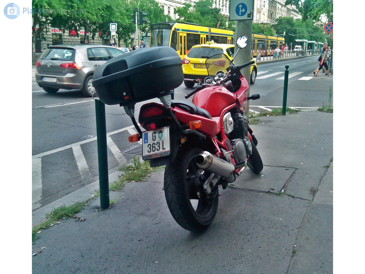 G 363 L, Suzuki GSF Series (Bandit) 2nd gen GSF600/1200, 1995–2007