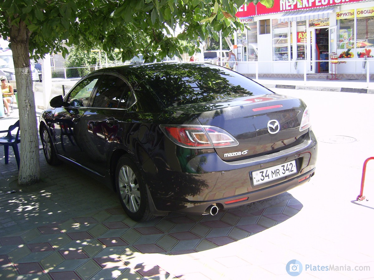 34 MR 342, Mazda 6 2nd gen Sedan/Liftback (GH), 2008–2012 (–2016 for CN-market)