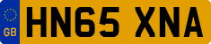 License plate of the United Kingdom, 2001 year system