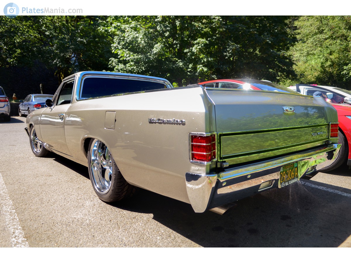 29 306 A, Chevrolet El Camino 2nd gen 1967 (13680; A-body), 3rd facelift, 1966–1967