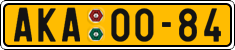 License plate of the Czech Republic, Commercial vehicles (1960)