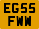 License plate of the United Kingdom, 2001 year system