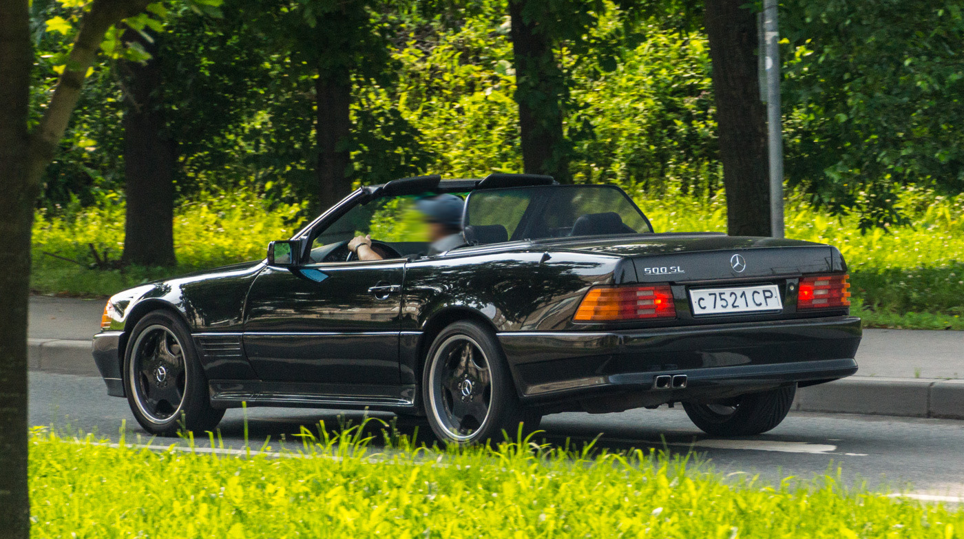 с 7521 СР, Mercedes-Benz SL-Klasse 4th gen (R129), 1989–2001