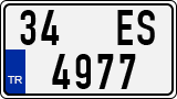 License plate of Turkey, Regular plates
