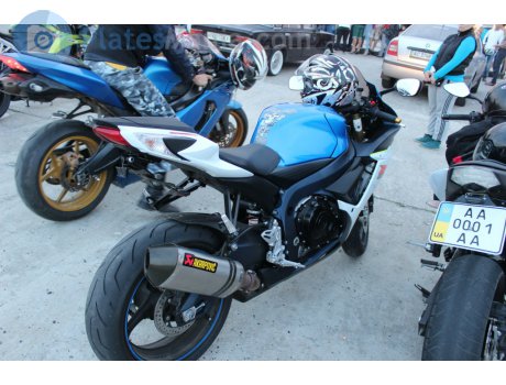 AA 0001 AA, Suzuki GSX-R Series