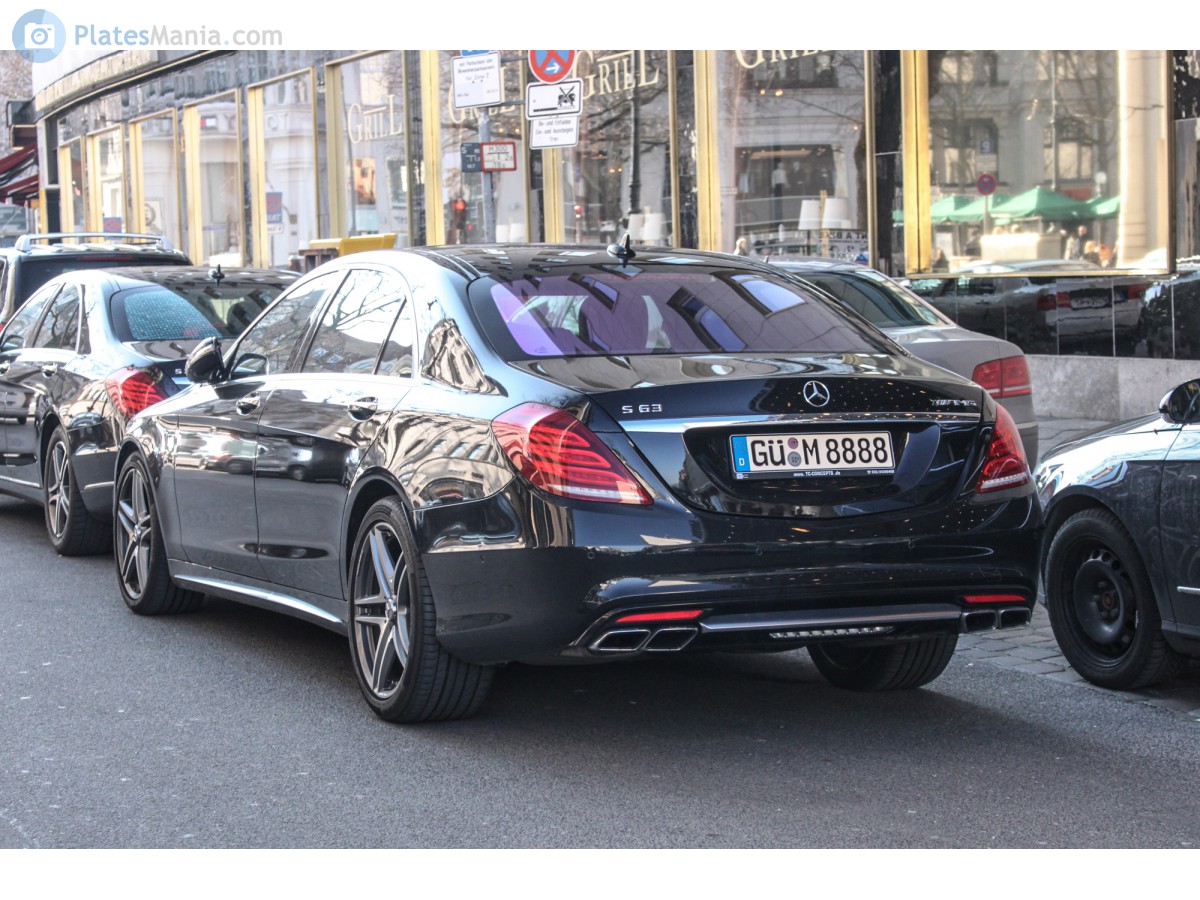 GÜ M 8888, Mercedes-Benz S-Klasse 8th gen Sedan (W222/V222), 2013–2020