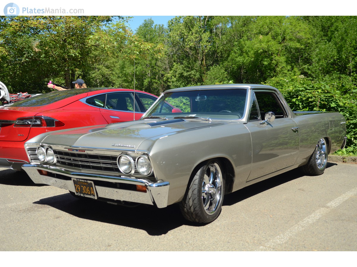 29 306 A, Chevrolet El Camino 2nd gen 1967 (13680; A-body), 3rd facelift, 1966–1967