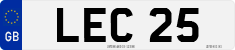 License plate of the United Kingdom, 1932 year system
