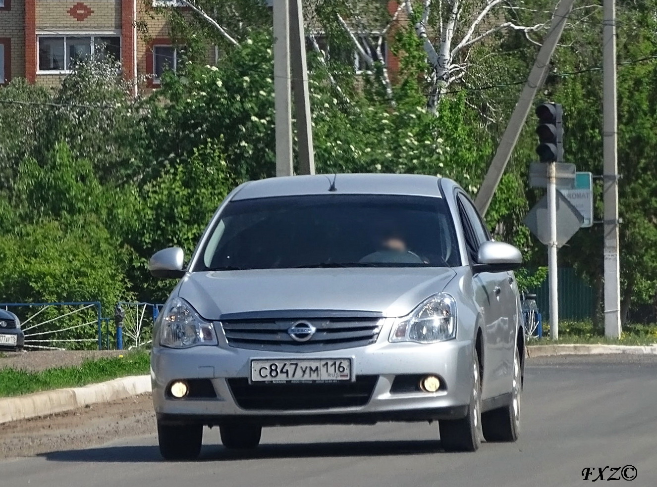 с 847 ум 116, Nissan Almera 3rd gen Sedan (G11; CIS-market), 2012–2018