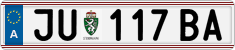 License plate of Austria, Regular plates