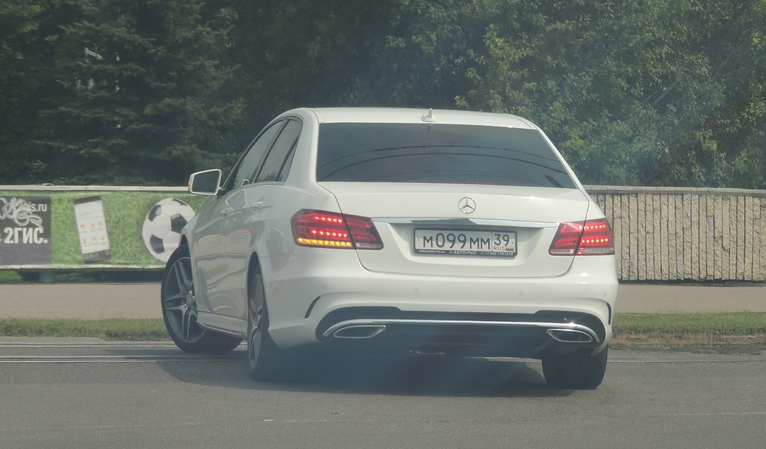 м 099 мм 39, Mercedes-Benz E-Klasse 4th gen Sedan (W212), facelift, 2013­–2016