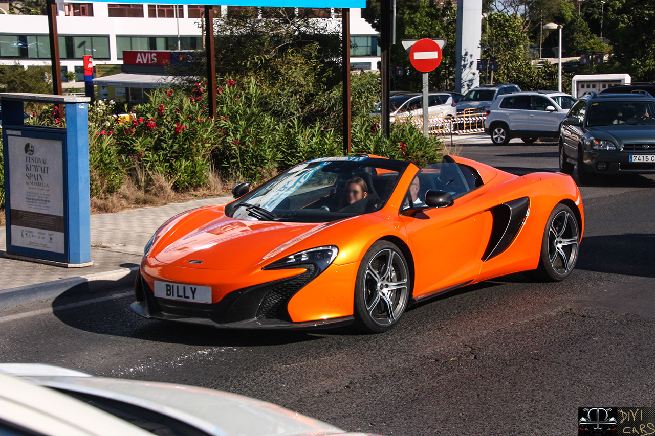 B1LLY, McLaren 650S 650S Spider, 2014–2019