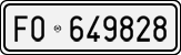 License plate of Italy, Cars (1927 year series)