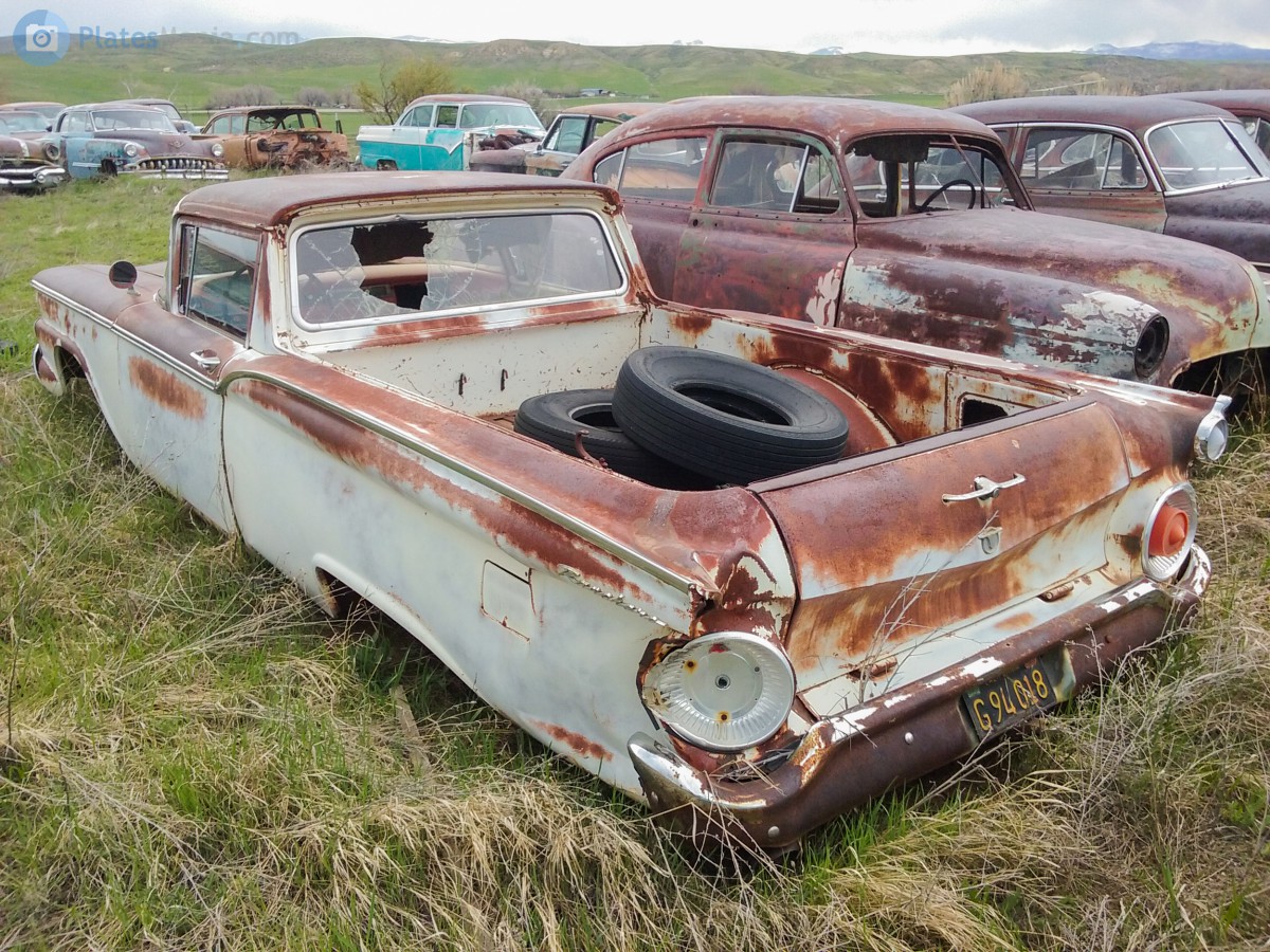 G 94 018, Ford Ranchero 1st gen (66), 2nd facelift, 1958–1959