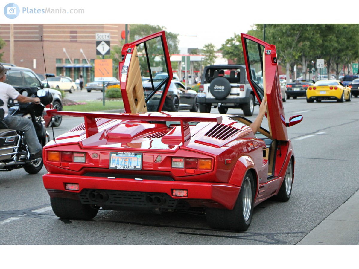 MAZEN 1, Lamborghini Countach 25 Anniversario, 1988–1990