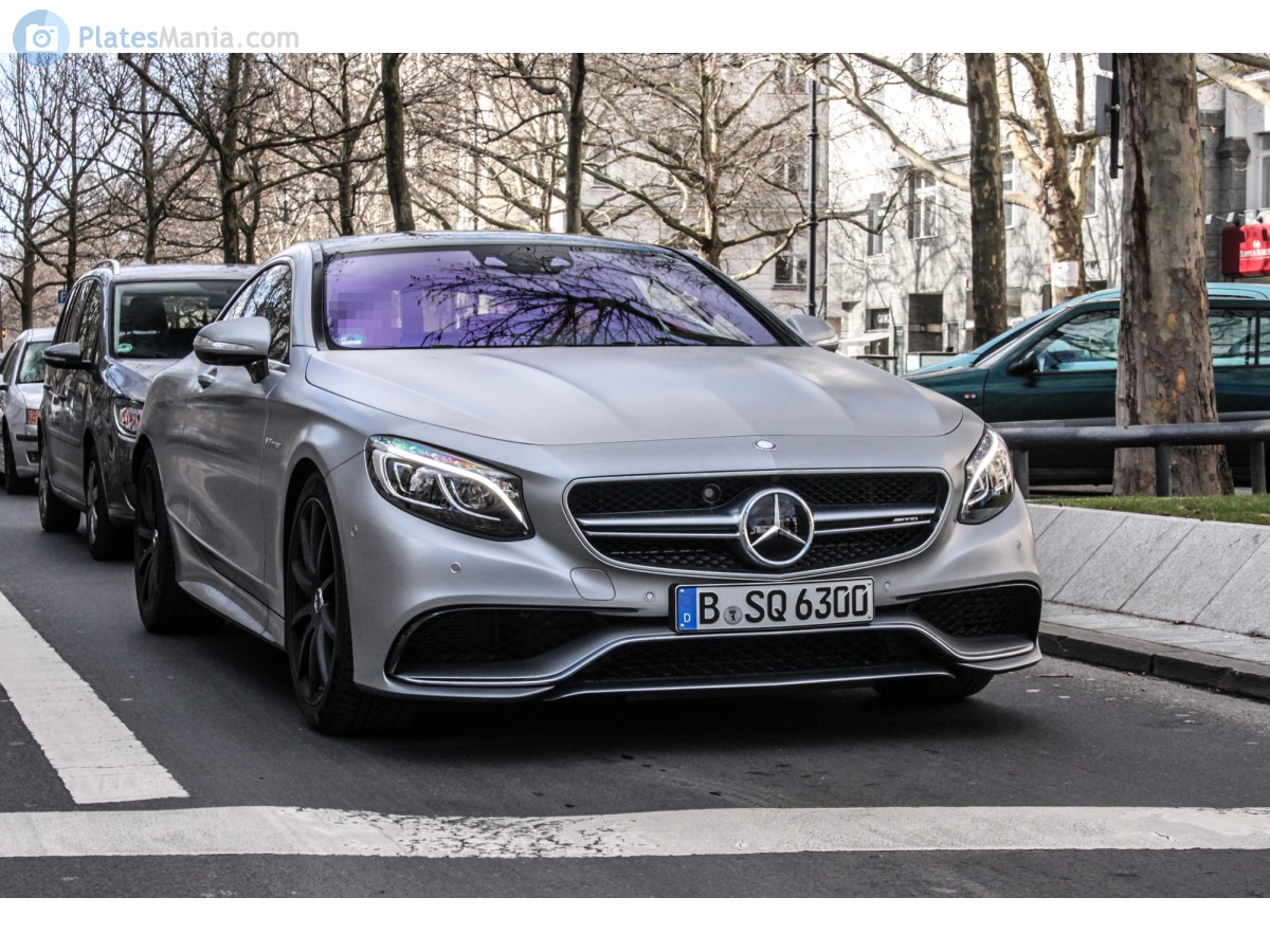 B SQ 6300, Mercedes-Benz S-Klasse 8th gen Coupé (С217), 2014­–2020