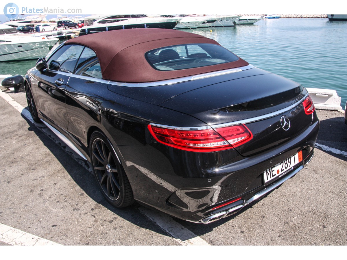 ME 289 T, Mercedes-Benz S-Klasse 8th gen Cabriolet (A217), 2015–2020