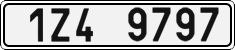License plate of the Czech Republic, Cars (2001)