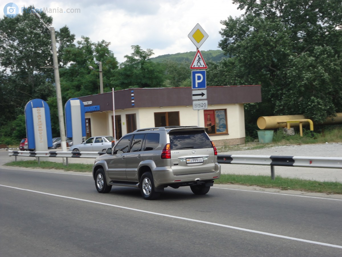 о 999 оо, Lexus GX 1st gen (J120), 2002–2009