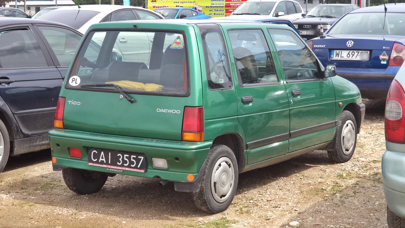CAI 3557, Daewoo Tico 1st gen (CL11), 1991–2001