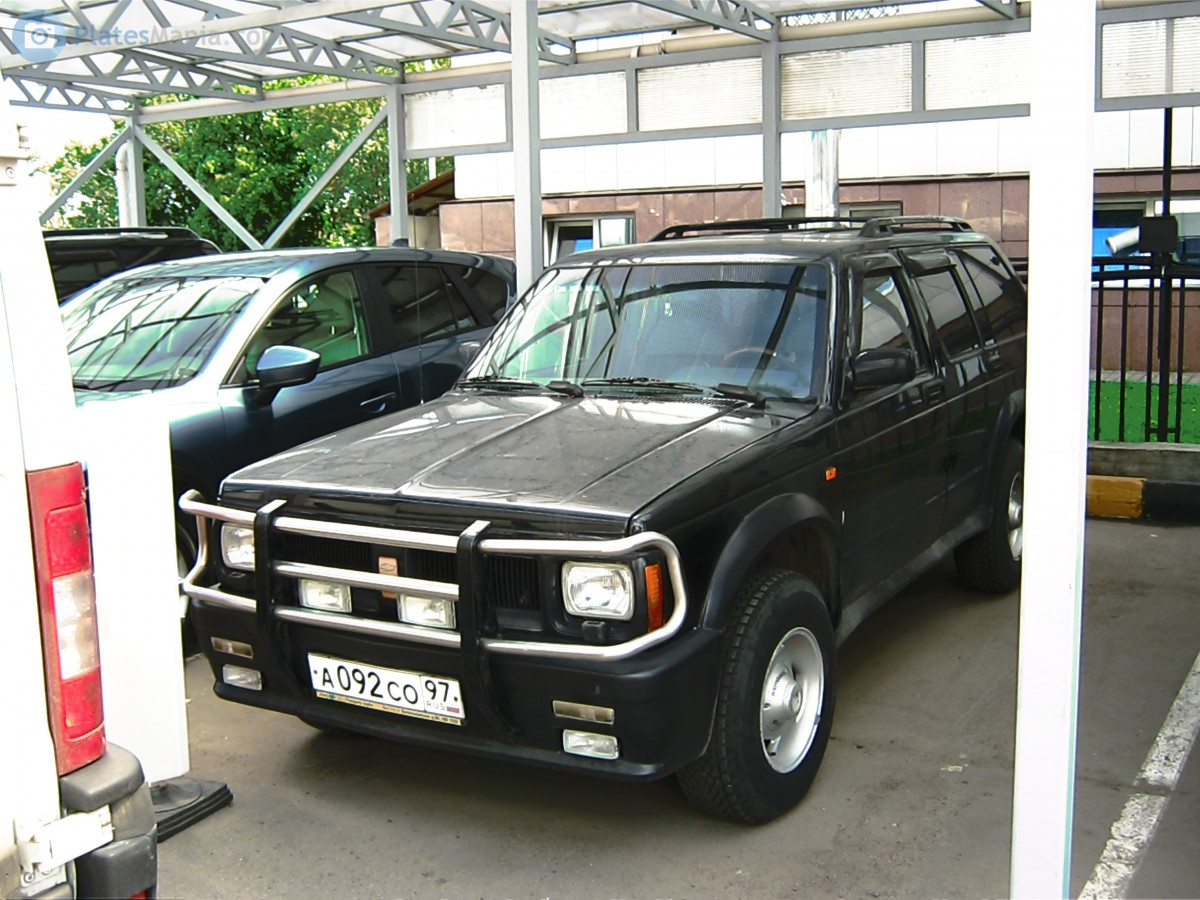 а 092 со 97, Chevrolet Blazer 1st gen S-10 Blazer 3-door SUV (GMT330), 1982–1994
