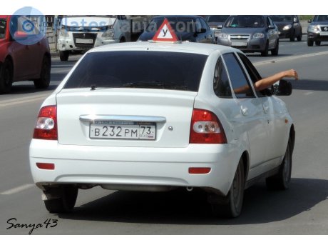 в232рм73, Lada (VAZ) 2172 Priora