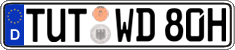 German license plate, Plates for oldtimers (type 