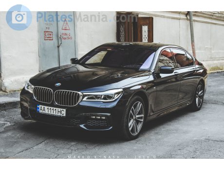 AA 1111 HC, BMW 7 Series