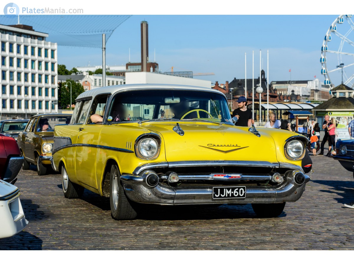 JJM-60, Chevrolet Nomad 1st gen 1957 (2429-1064; A-body), 2nd facelift, 1956–1957