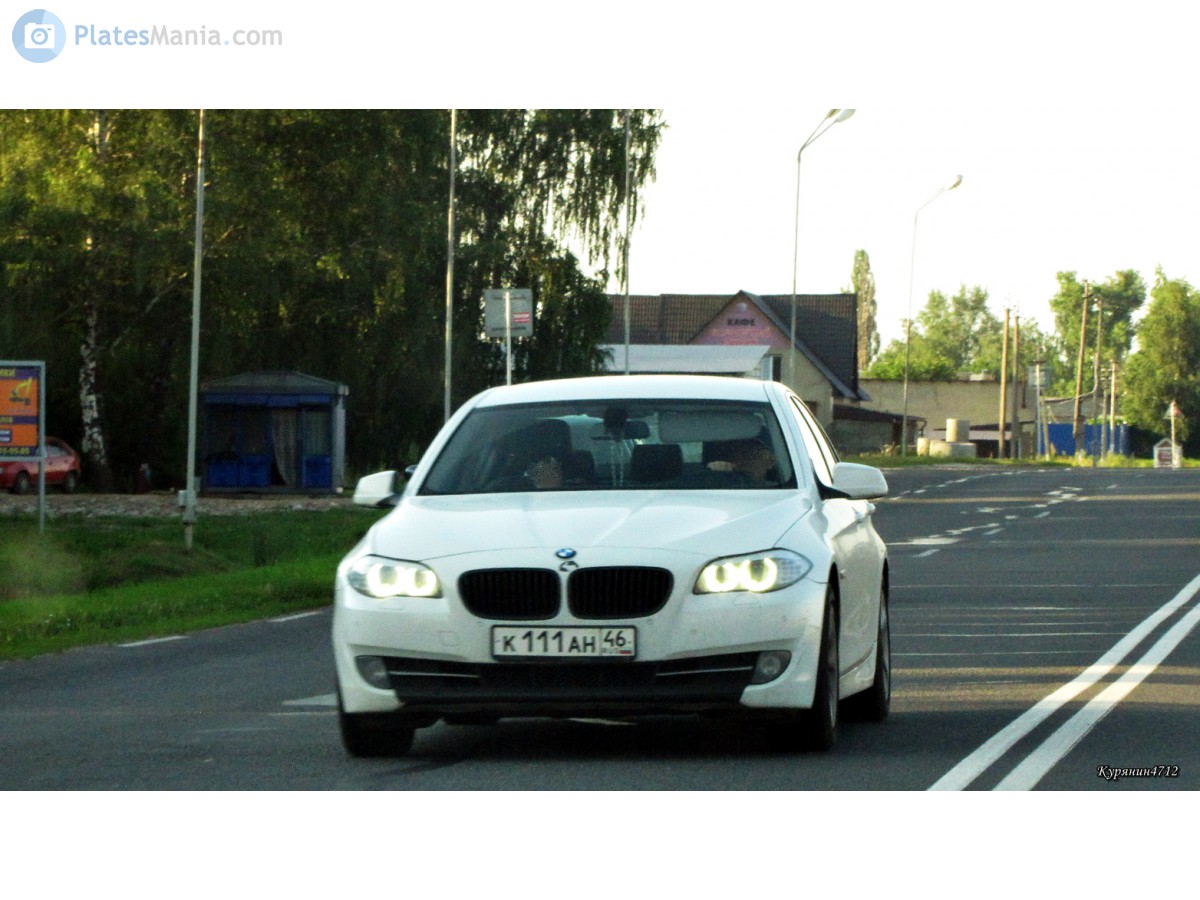 к 111 ан 46, BMW 5 Series 6th gen Sedan (F10/F18), 2010–2017