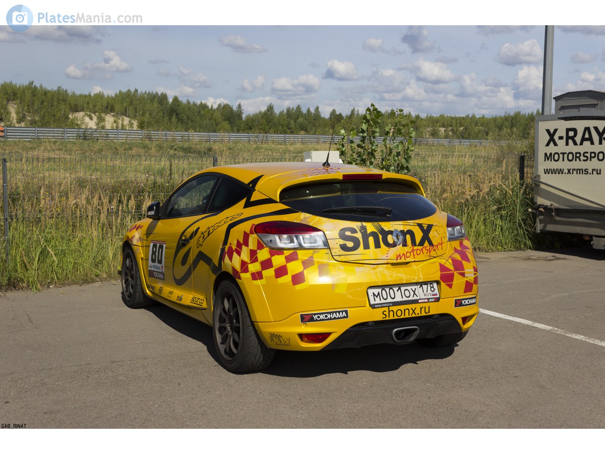 м 001 ох 178, Renault Mégane 