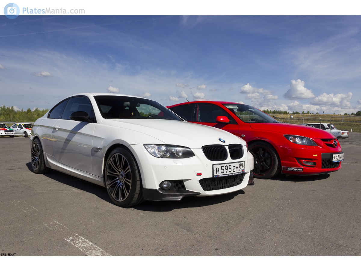 н 595 ем 89, BMW 3 Series 5th gen Coupé (E92), 2006–2013