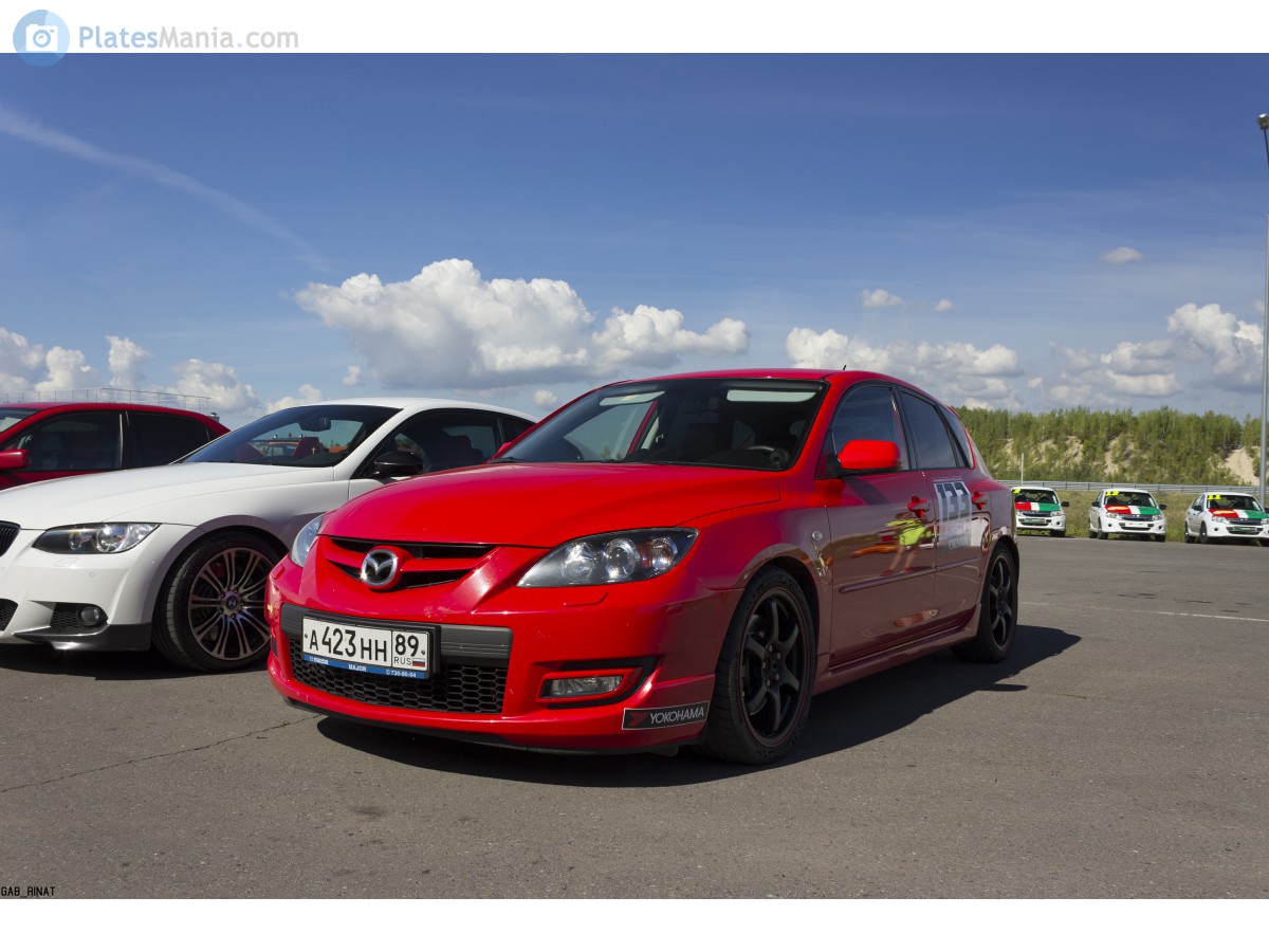 а 423 нн 89, Mazda 3 