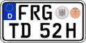 German license plate, Plates for oldtimers (type 