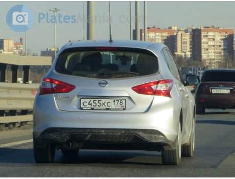 с455кс178, Nissan Tiida