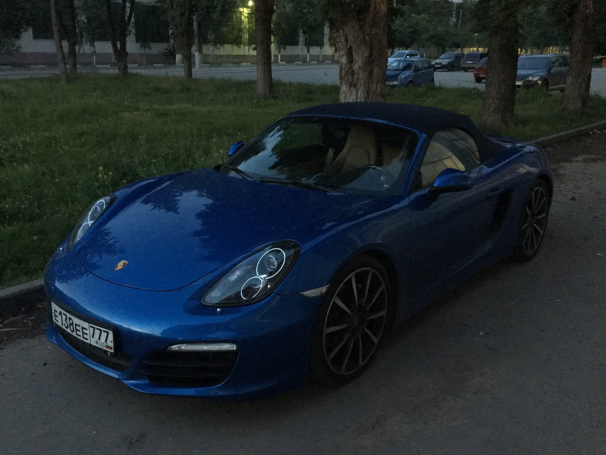 е 138 ее 777, Porsche Boxster 3rd gen (981), 2012–2017