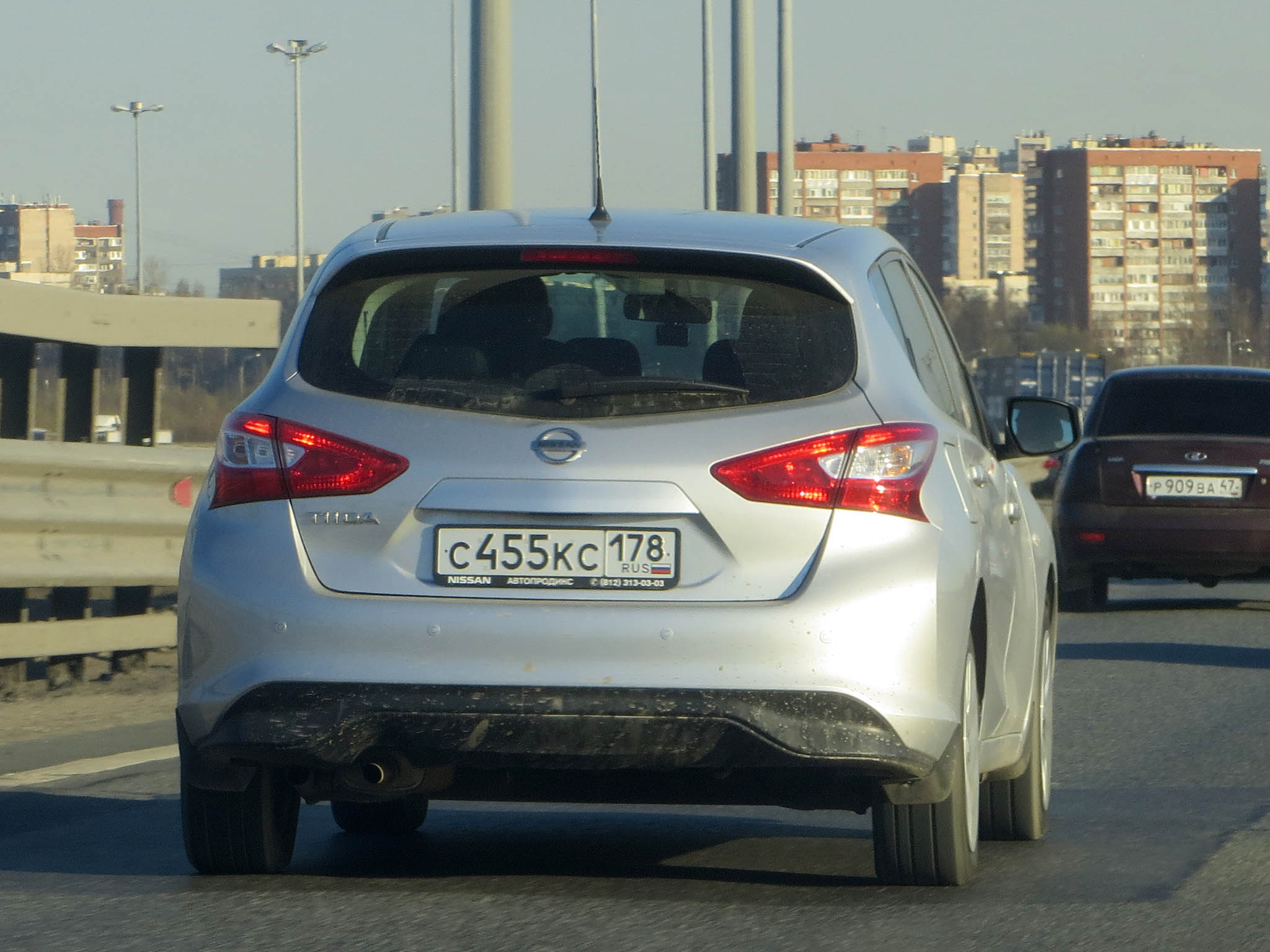 с 455 кс 178, Nissan Tiida 3rd gen (C13R; CIS-market), 2015