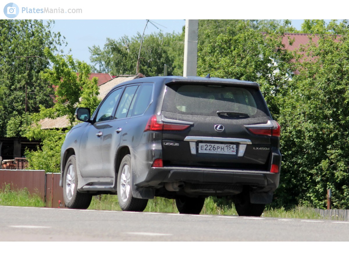 е 226 рн 154, Lexus LX 