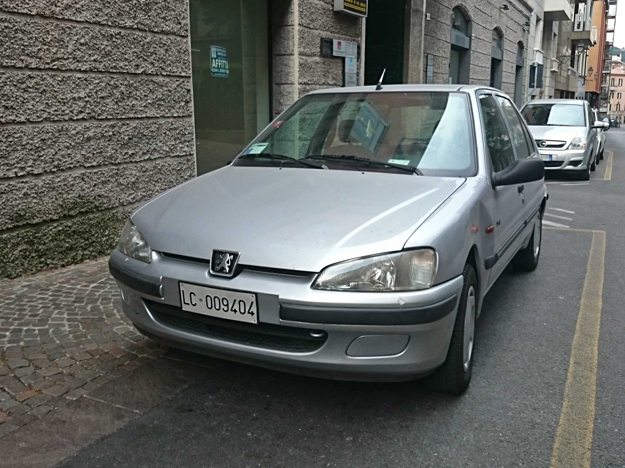 LC 009404, Peugeot 106 1st gen 5-door Hatch (1C), facelift, 1996–2003