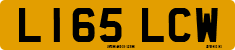 License plate of the United Kingdom, 1983 year system