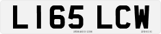 License plate of the United Kingdom, 1983 year system