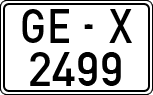 License plates of Spain, 1971 year series