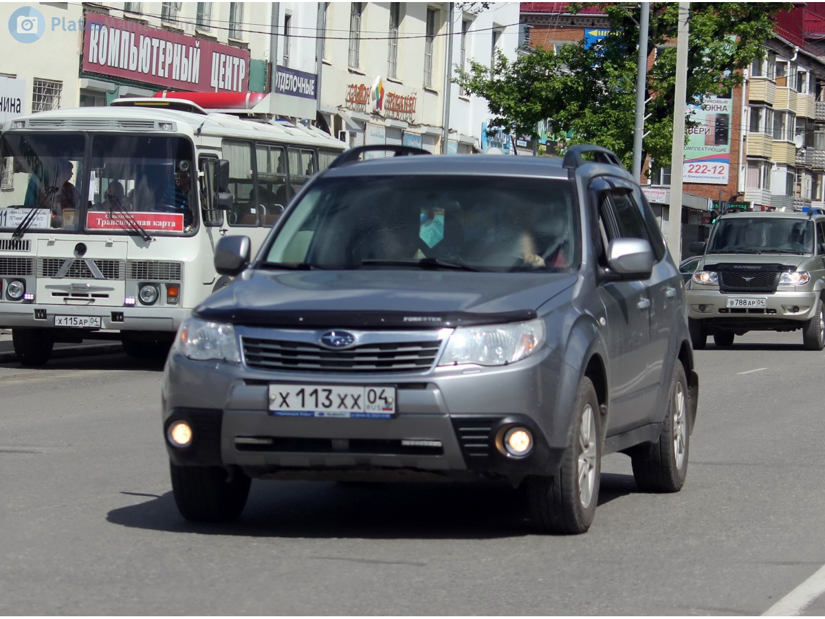 х 113 хх 04, Subaru Forester 3rd gen (SH), 2008­–2013
